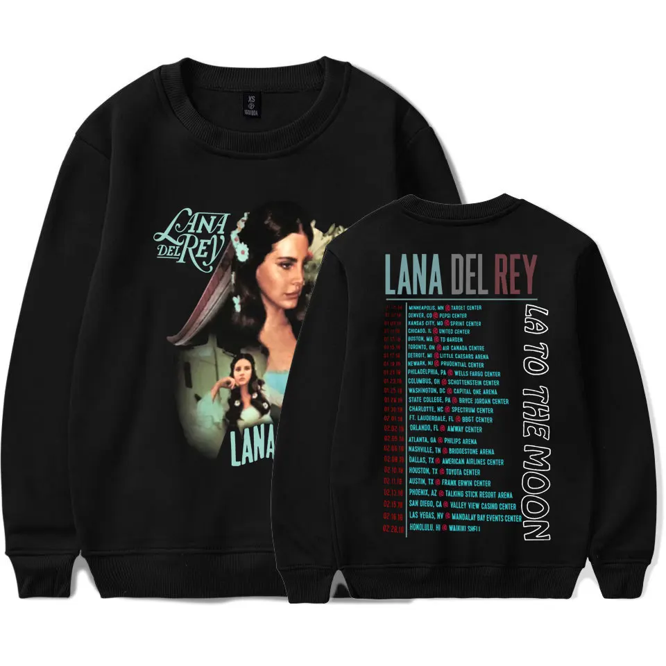 Lana Del Rey Graphics Printed Pullover Unisex Oversized Hip Hop Sweatshirt Men Women Harajuku Streetwear Long Sleeves Loose Coat
Lana Del Rey Graphics Printed Pullover Unisex Oversized Hip Hop Sweatshirt Men Women Harajuku Streetwear Long Sleeves Loose Coat