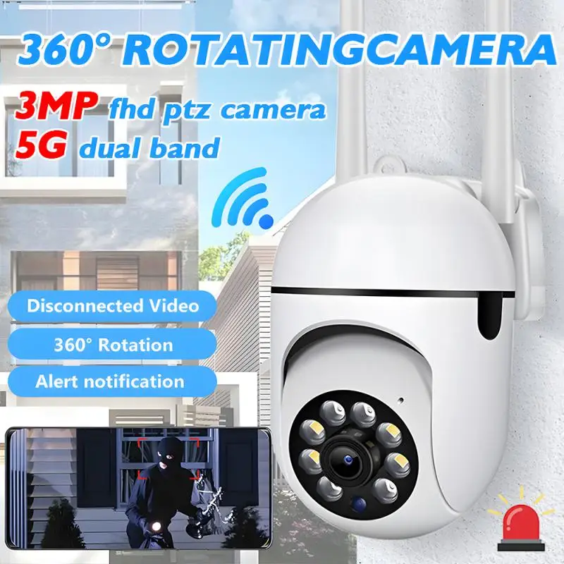 Motion Detection Infrared Security Camera Night Wifi Ip Camera Wireless Camera Video Surveillance Dual Frequency 3mp
Motion Detection Infrared Security Camera Night Wifi Ip Camera Wireless Camera Video Surveillance Dual Frequency 3mp