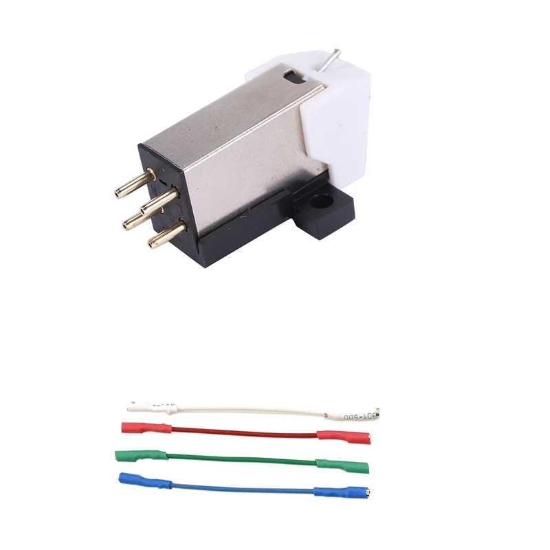 4 Pcs Turntable Phonograph Lead Cartridge Record Player Wires & 1 Pcs M1 Needle Record Players Magnetic Cartridge Stylus
4 Pcs Turntable Phonograph Lead Cartridge Record Player Wires & 1 Pcs M1 Needle Record Players Magnetic Cartridge Stylus