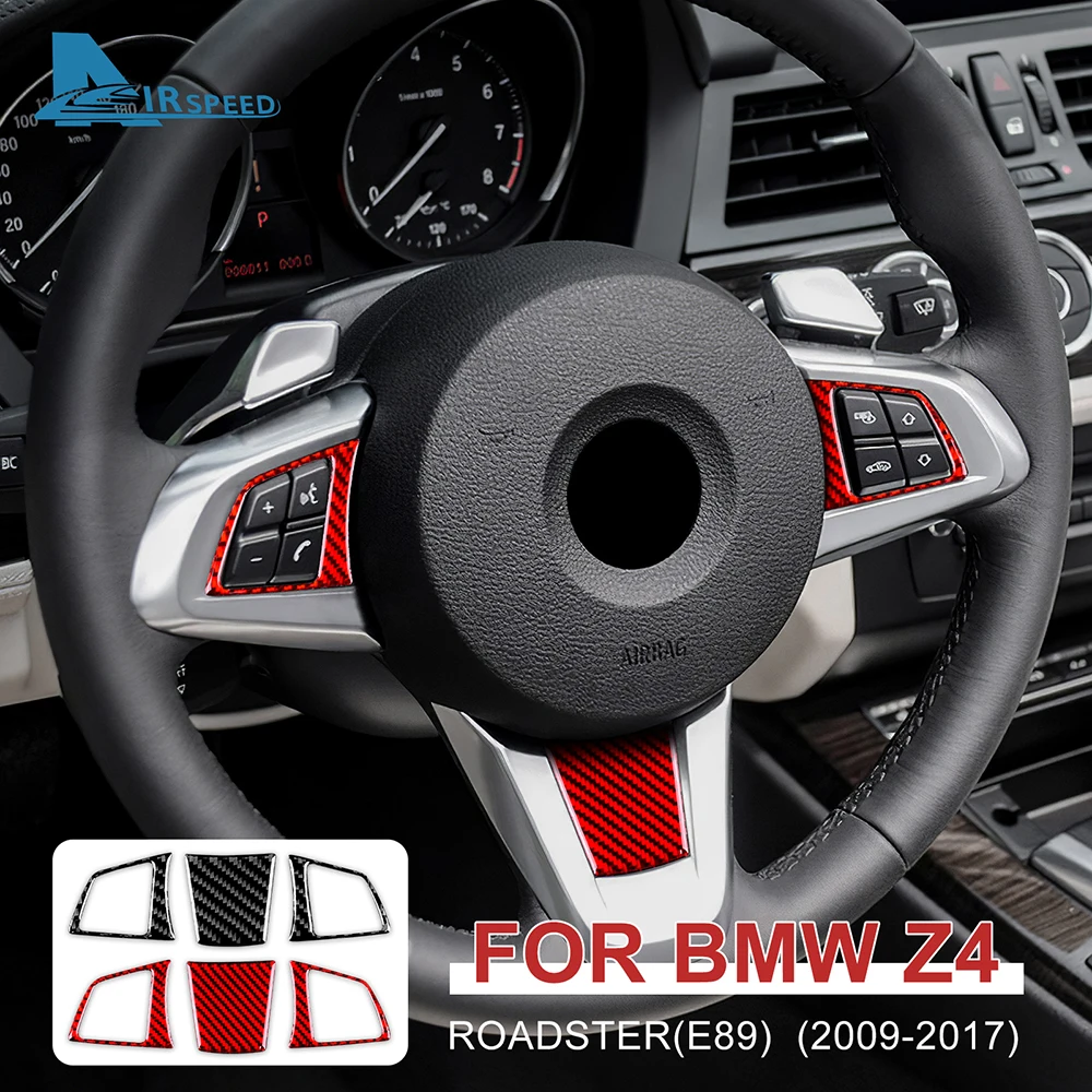 Black Red Carbon Fiber Stickers Steering Wheel Button Switch Frame Styling Interiors Car Accessories For BMW Z4 E89 2009-2017
Black Red Carbon Fiber Stickers Steering Wheel Button Switch Frame Styling Interiors Car Accessories For BMW Z4 E89 2009-2017