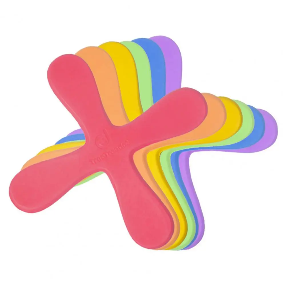 Boomerang Toy Soft EVA 4 Leaves Anti-stress Adult-kids Interactive Gift Professional Returning Boomerang Children Casual Toys
Boomerang Toy Soft EVA 4 Leaves Anti-stress Adult-kids Interactive Gift Professional Returning Boomerang Children Casual Toys