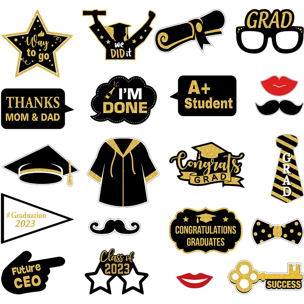Graduation Photo Props Paper DIY Party Decorations 2023 Photobooth Funny Selfie Made Taking Tool
Graduation Photo Props Paper DIY Party Decorations 2023 Photobooth Funny Selfie Made Taking Tool