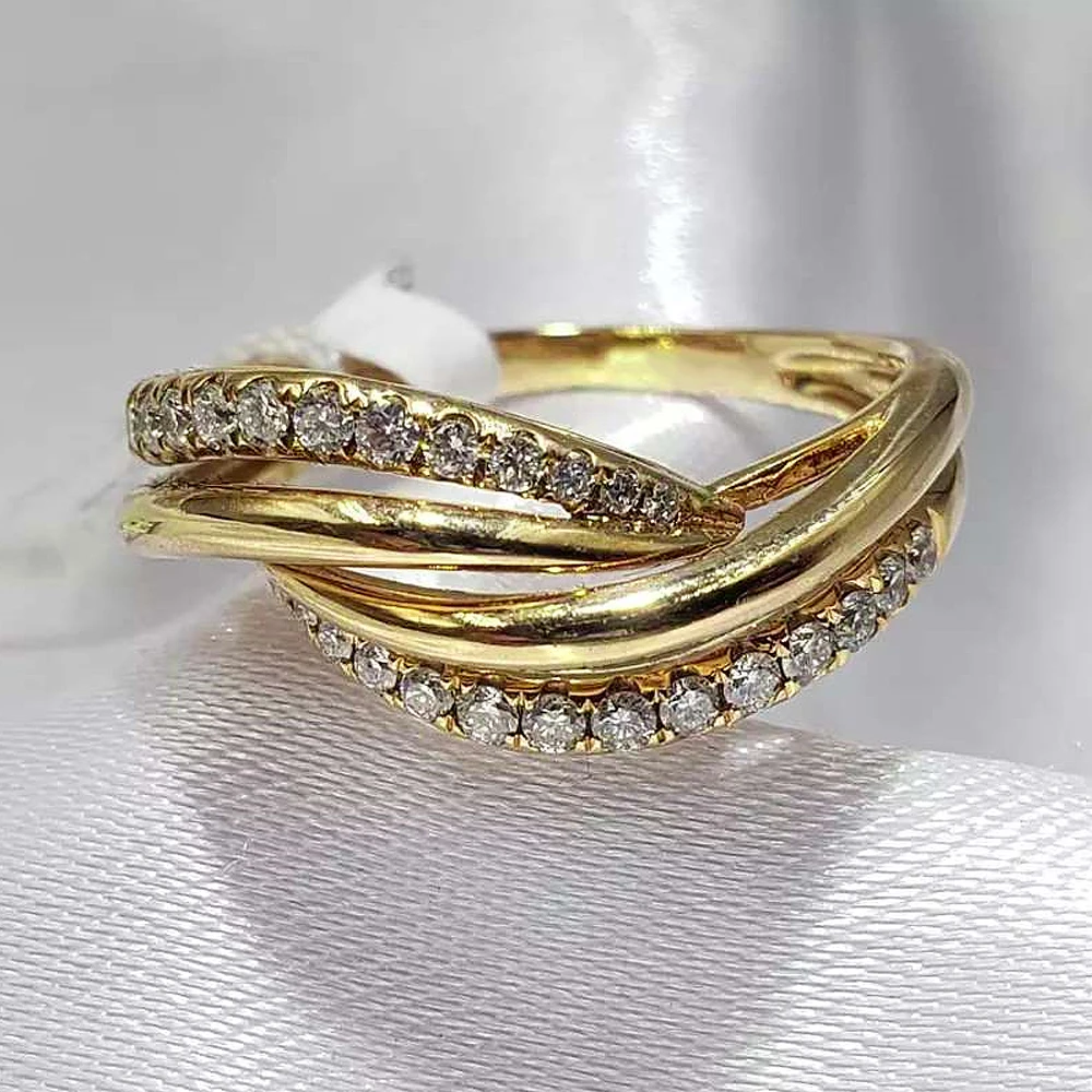 Huitan 2023 New Trendy Rings for Women High Quality Gold Color Brilliant Cubic Zirconia Finger-rings Wedding Engagement Jewelry
Huitan 2023 New Trendy Rings for Women High Quality Gold Color Brilliant Cubic Zirconia Finger-rings Wedding Engagement Jewelry