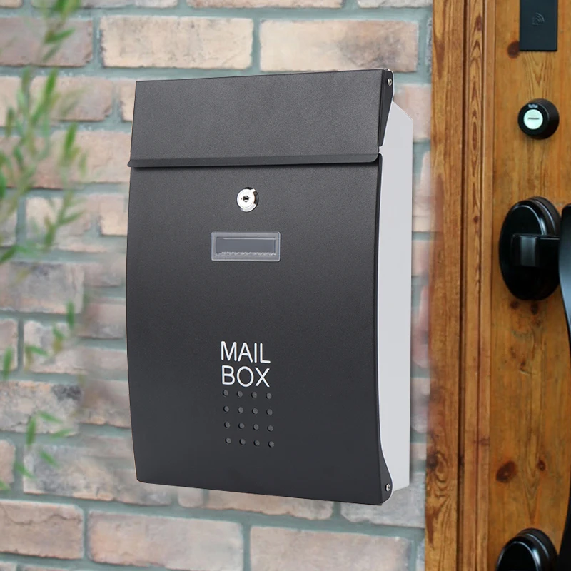 Wall Mounted Letter Box European style Outdoor Community Household Letter Box Stainless Steel Rainproof Mailbox For Home Door
Wall Mounted Letter Box European style Outdoor Community Household Letter Box Stainless Steel Rainproof Mailbox For Home Door