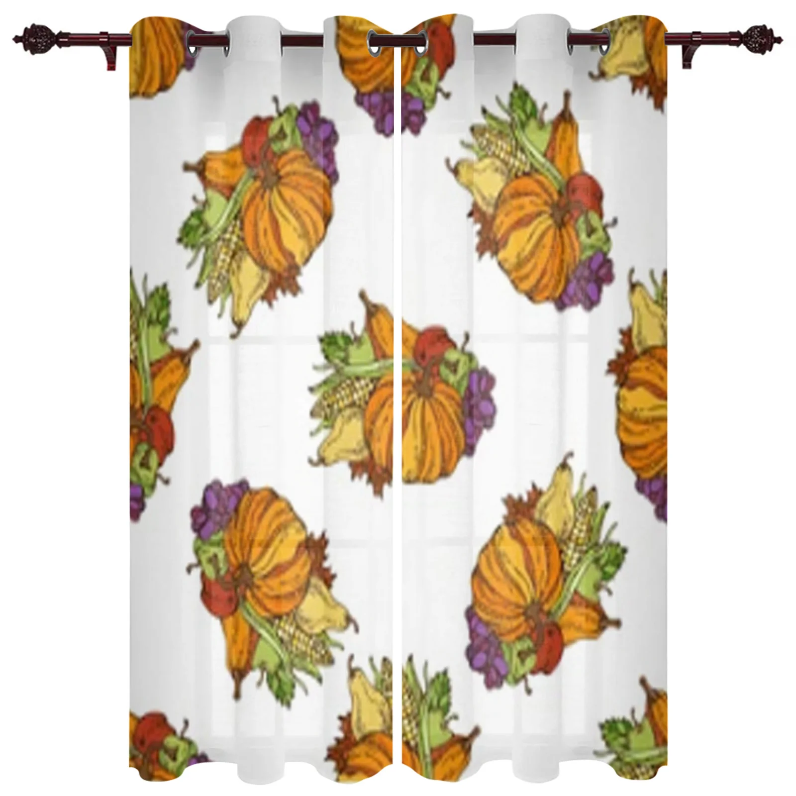 Thanksgiving Pumpkin Autumn Leaf Luxury Curtains Living Room Bedroom Window Curtain Valance Curtains For Kitchen Home Decor
Thanksgiving Pumpkin Autumn Leaf Luxury Curtains Living Room Bedroom Window Curtain Valance Curtains For Kitchen Home Decor