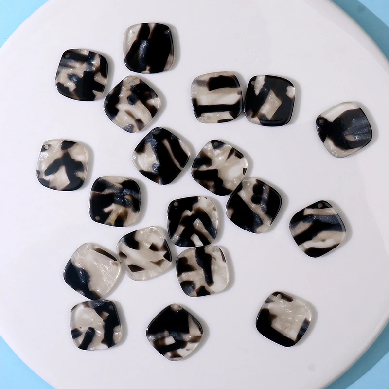 10pcs 25x25mm Square Acrylic Charms Pendant for DIY Jewelry Making Party Birthday Earring Necklace Hair Accessories Hole 1.5mm
10pcs 25x25mm Square Acrylic Charms Pendant for DIY Jewelry Making Party Birthday Earring Necklace Hair Accessories Hole 1.5mm