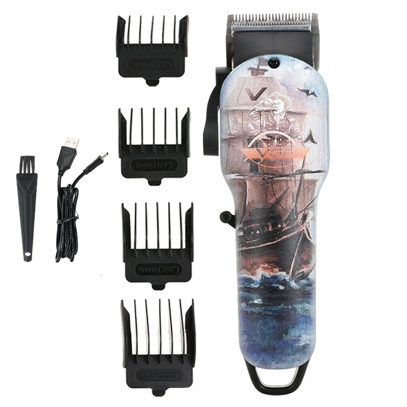 VGR Professional Barber Cordless Hair Trimmer 0Mm Men's Electric Hair Clippers Adjustable Blade Hair Cutting Tool
VGR Professional Barber Cordless Hair Trimmer 0Mm Men's Electric Hair Clippers Adjustable Blade Hair Cutting Tool