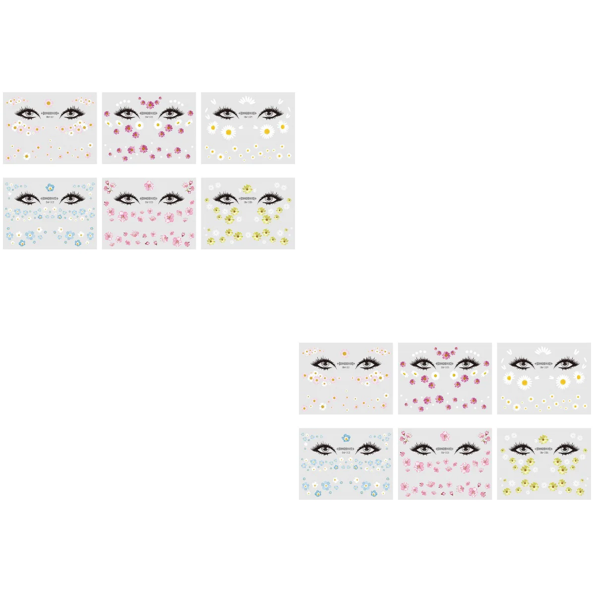 12 Pcs Waterproof Jewelry Daisy Face Stickers Small Fresh Daisy Stickers Collarbone Woman
12 Pcs Waterproof Jewelry Daisy Face Stickers Small Fresh Daisy Stickers Collarbone Woman