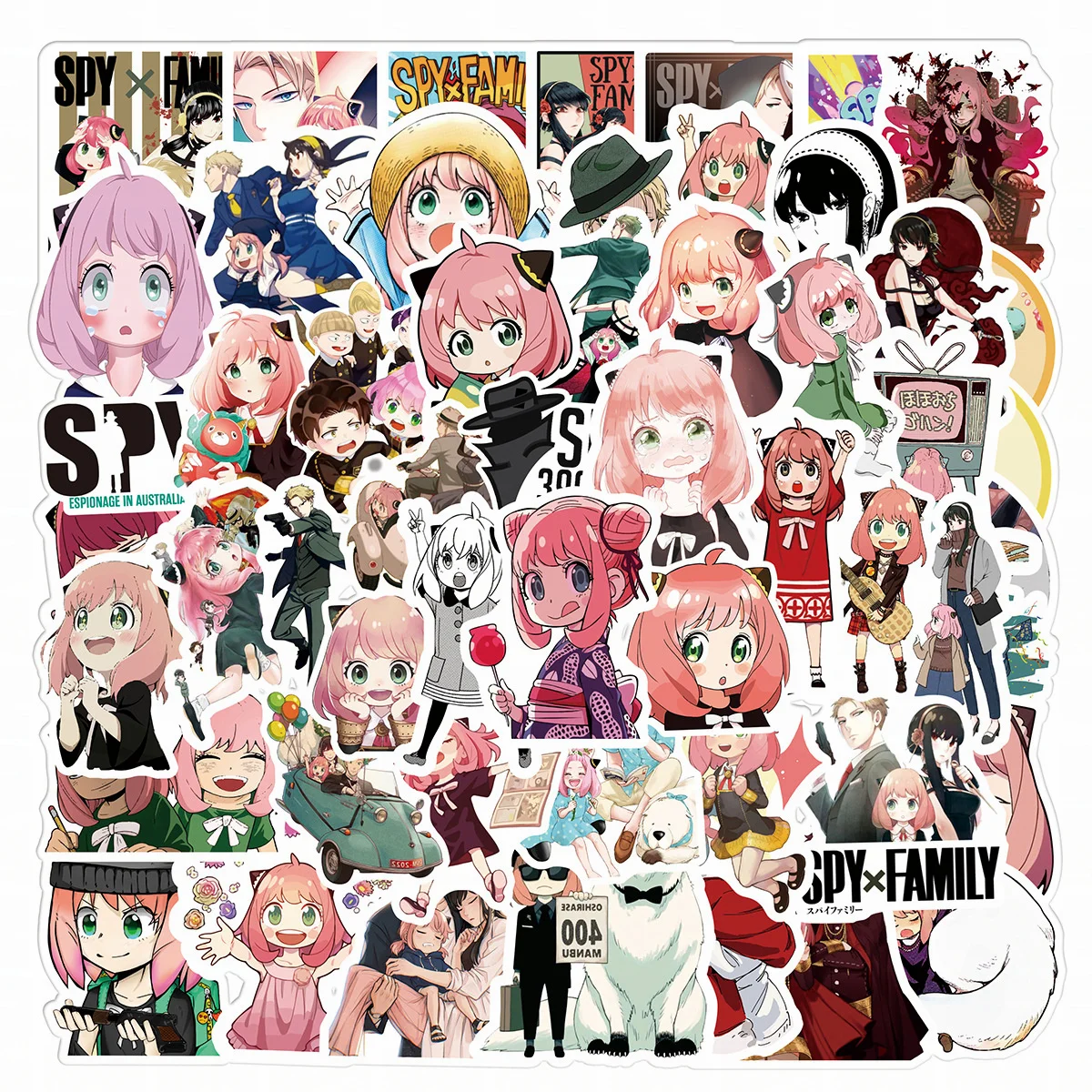 10/30/50/100 Cartoon Spy X Family Anime Graffiti Sticker Helmet Skateboard Laptop Diy Decorative Sticker Children Toy Gift
10/30/50/100 Cartoon Spy X Family Anime Graffiti Sticker Helmet Skateboard Laptop Diy Decorative Sticker Children Toy Gift