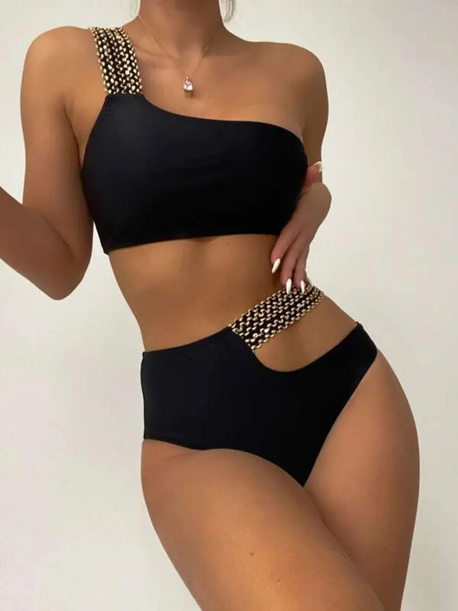 2023 Sexy One Shoulder Strapped Print Swimwear Women Push UP High Cut One Piece Swimsuit Monokini Backless Bathing Suit
2023 Sexy One Shoulder Strapped Print Swimwear Women Push UP High Cut One Piece Swimsuit Monokini Backless Bathing Suit