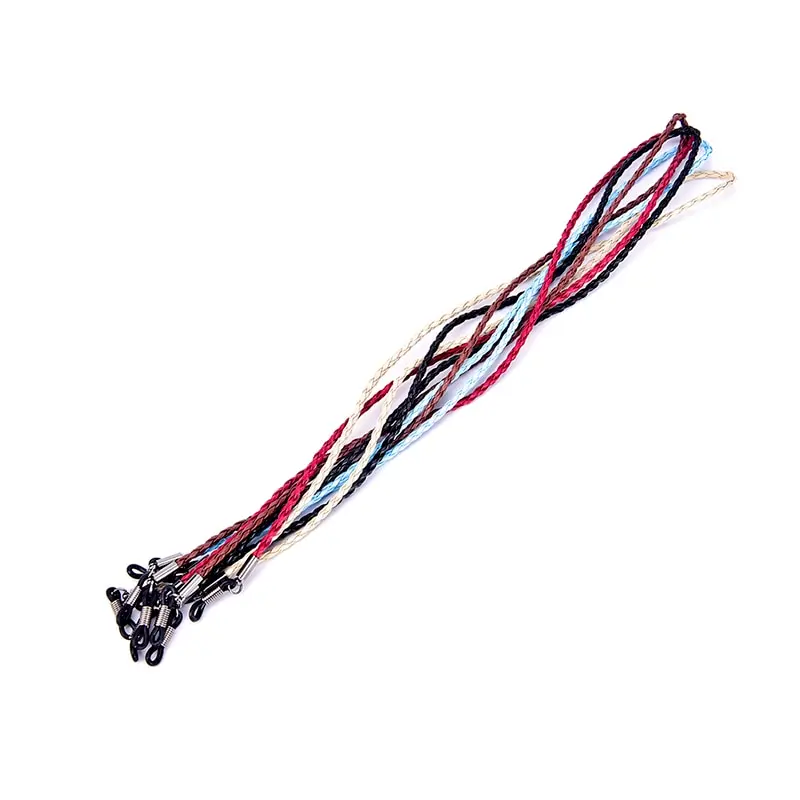 5Pcs/lot Colorful Leather Glasses Neck Strap String Rope Band Leather Eyeglass Cord Adjustable End Glasses Holder
5Pcs/lot Colorful Leather Glasses Neck Strap String Rope Band Leather Eyeglass Cord Adjustable End Glasses Holder
