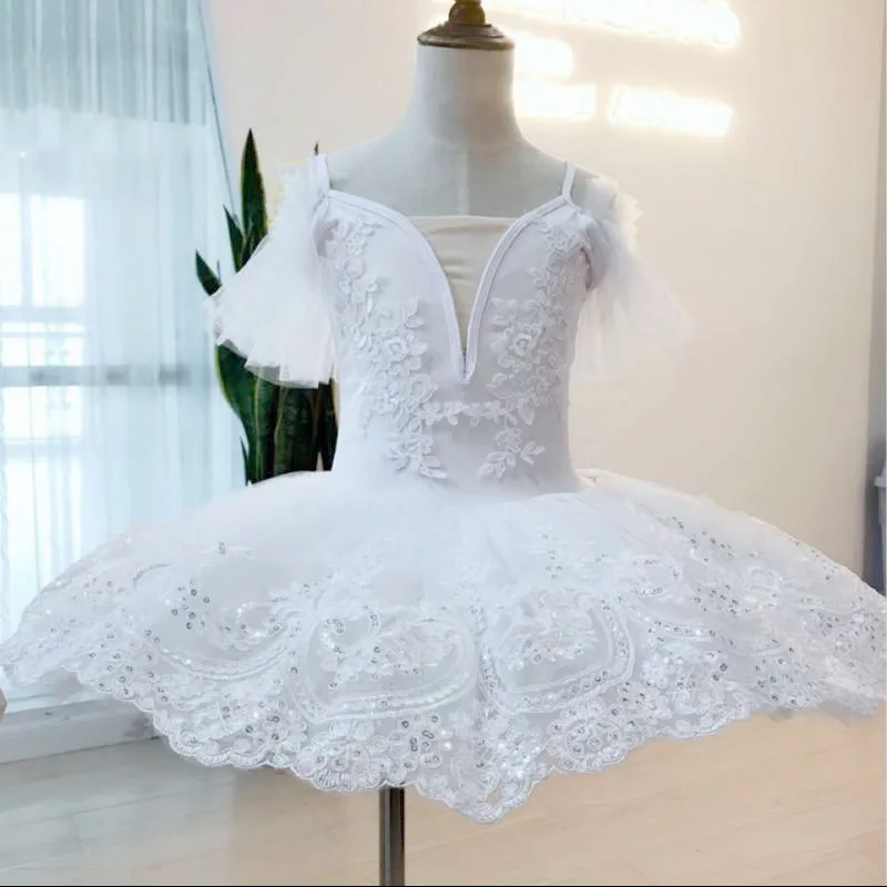 Tutú de Ballet profesional para adultos y niñas, Ropa de baile con perla blanca, vestido de bailarina para fiesta y Halloween
Tutú de Ballet profesional para adultos y niñas, Ropa de baile con perla blanca, vestido de bailarina para fiesta y Halloween