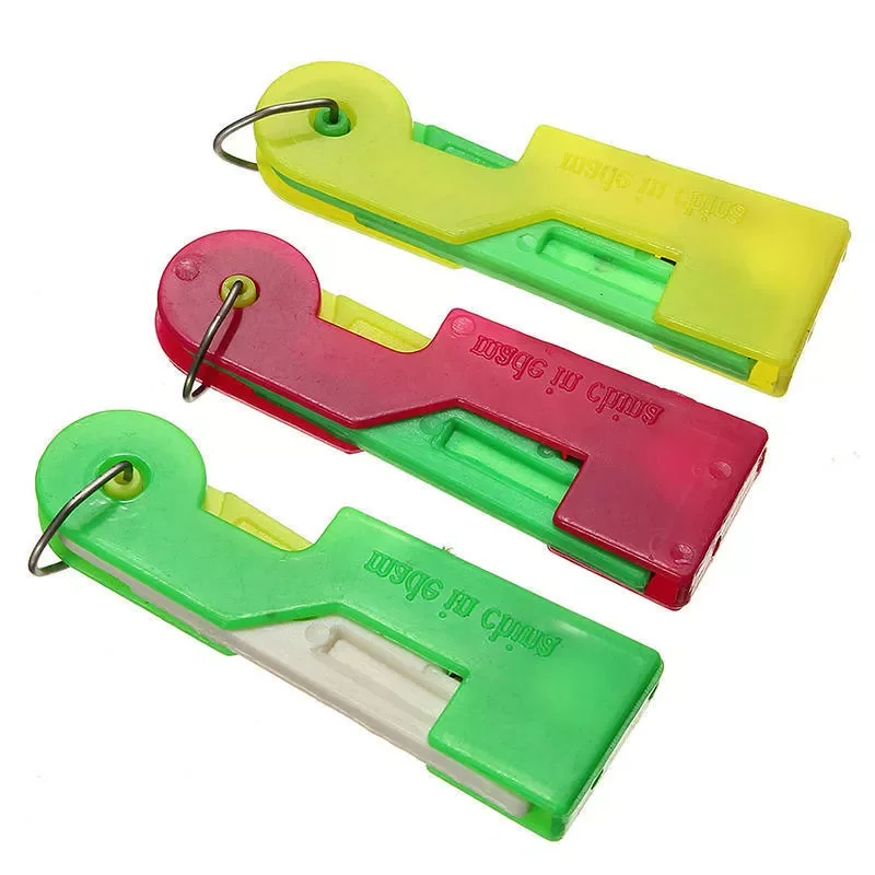 3pcs/5pcs/10pcs Random Color Elderly Convenient Automatic Sewing Needle Threader Thread Guide Tool AA8274
3pcs/5pcs/10pcs Random Color Elderly Convenient Automatic Sewing Needle Threader Thread Guide Tool AA8274