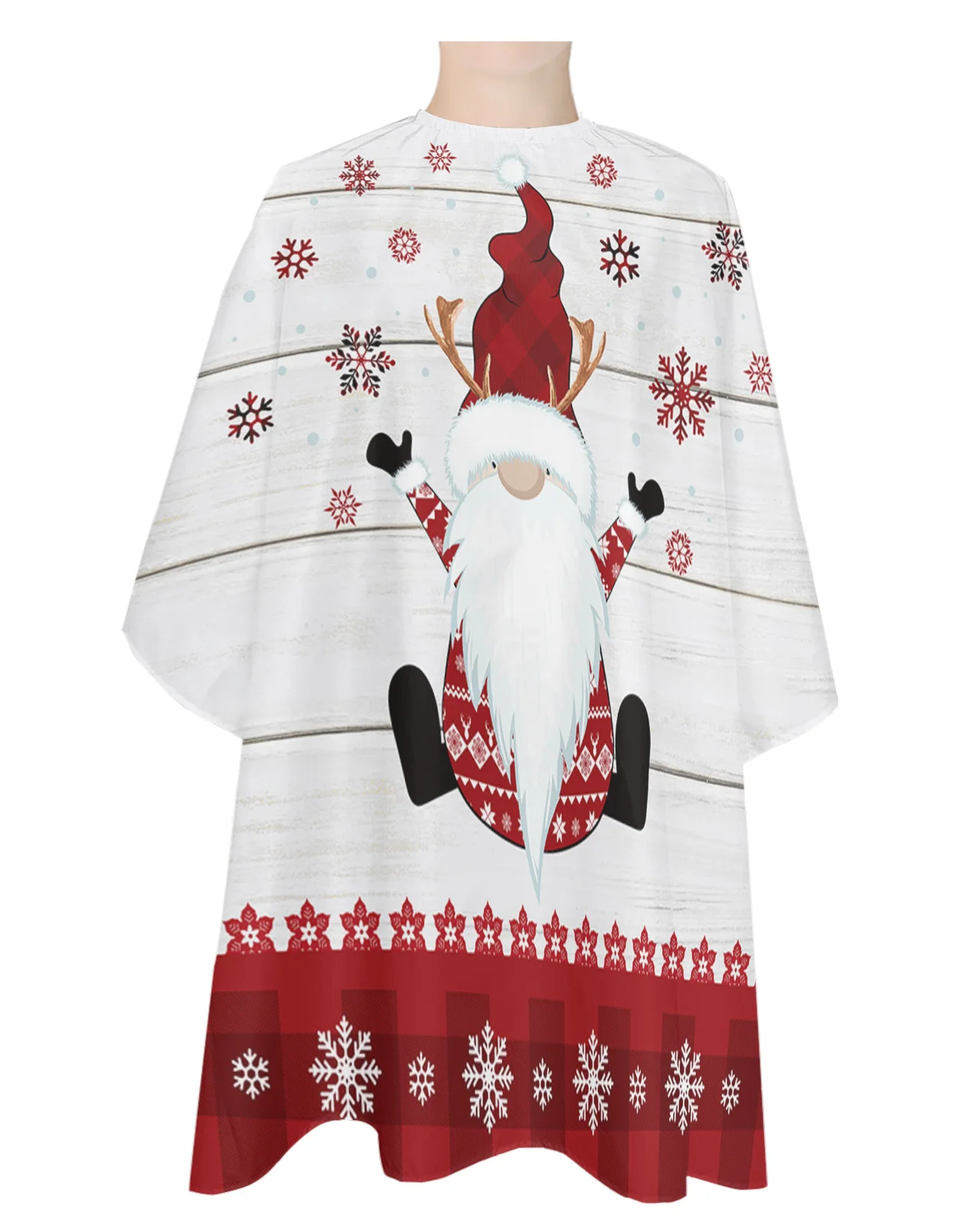 Фартук для парикмахерской с рождественскими снежинками, гном, зернистой древесиной, водонепроницаемые накидки с принтом, инструмент для ук...
Фартук для парикмахерской с рождественскими снежинками, гном, зернистой древесиной, водонепроницаемые накидки с принтом, инструмент для ук...