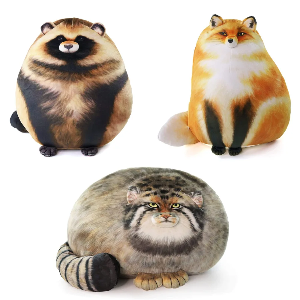 Plush Toy Bunny Pillow Simulation Fox Raccoon Cat Cushion Printed Animal Children's Sleeping Doll
Plush Toy Bunny Pillow Simulation Fox Raccoon Cat Cushion Printed Animal Children's Sleeping Doll
