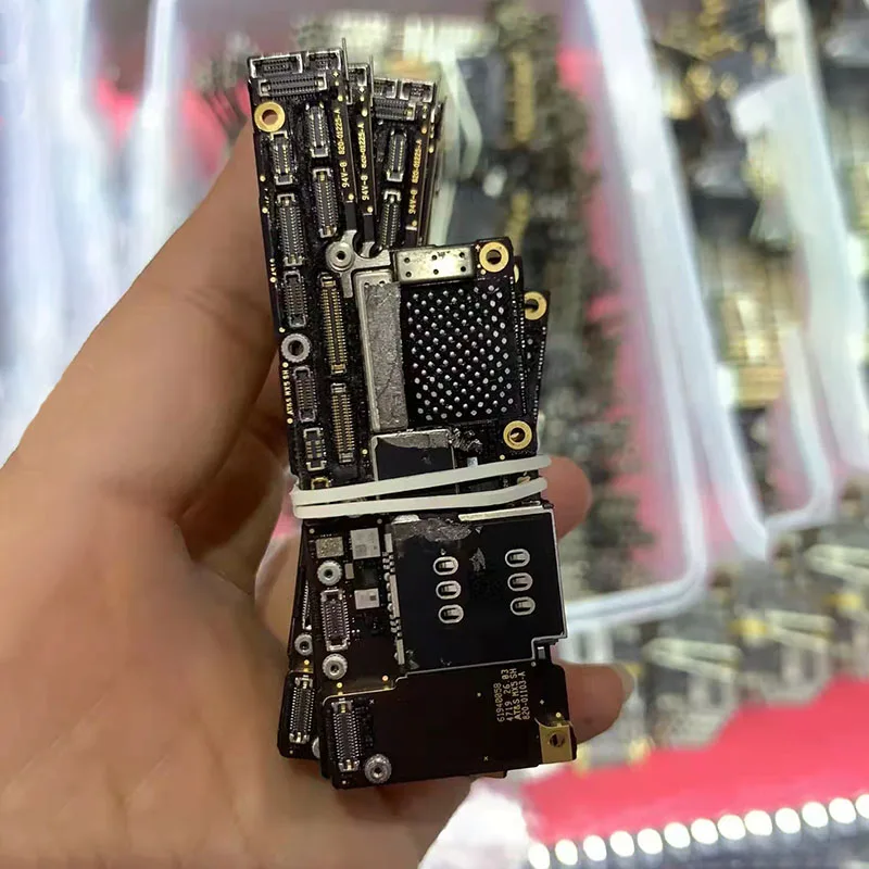 Without NAND For iPhone X XS XR 11 Pro Max 11Promax Bad Motherboard Complete PCB Board Power Off Repair Skill Practice Mainbaord
Without NAND For iPhone X XS XR 11 Pro Max 11Promax Bad Motherboard Complete PCB Board Power Off Repair Skill Practice Mainbaord