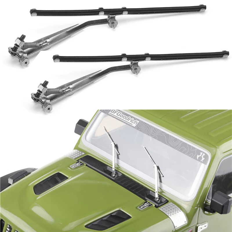 DJ 1/6 Wiper Molding Three-dimensional KIT Movable Metal Wiper for AXIALSCX6 Wrangler Model Car Upgrade Accessories Parts 
DJ 1/6 Wiper Molding Three-dimensional KIT Movable Metal Wiper for AXIALSCX6 Wrangler Model Car Upgrade Accessories Parts