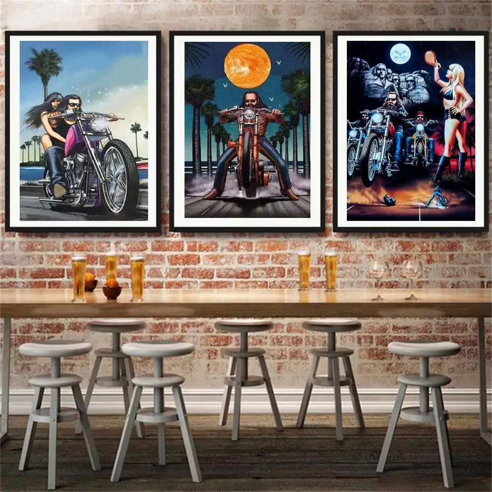 Nordic Fashion Figure Poster Classic Motorcycle Man Girl Rider Graffiti Canvas Print Painting on Wall Art Living Room Home Decor
Nordic Fashion Figure Poster Classic Motorcycle Man Girl Rider Graffiti Canvas Print Painting on Wall Art Living Room Home Decor