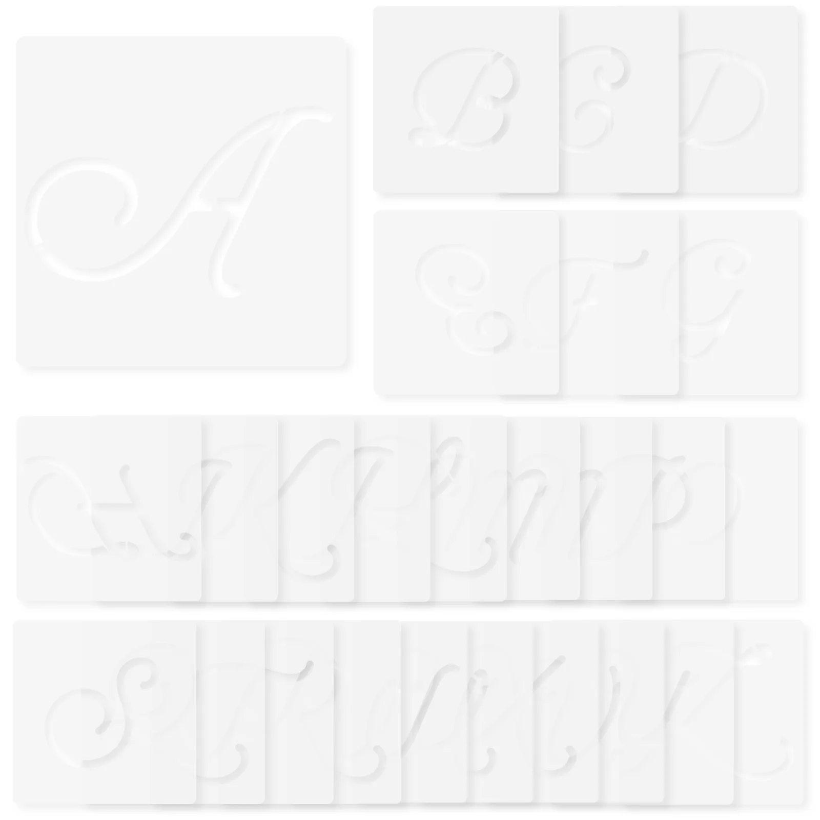 Stencils Letter Templates Alphabet Large Cake Journal Diy Calligraphy Scrapbooking Printing Spray Template Stencil Craft 26
Stencils Letter Templates Alphabet Large Cake Journal Diy Calligraphy Scrapbooking Printing Spray Template Stencil Craft 26