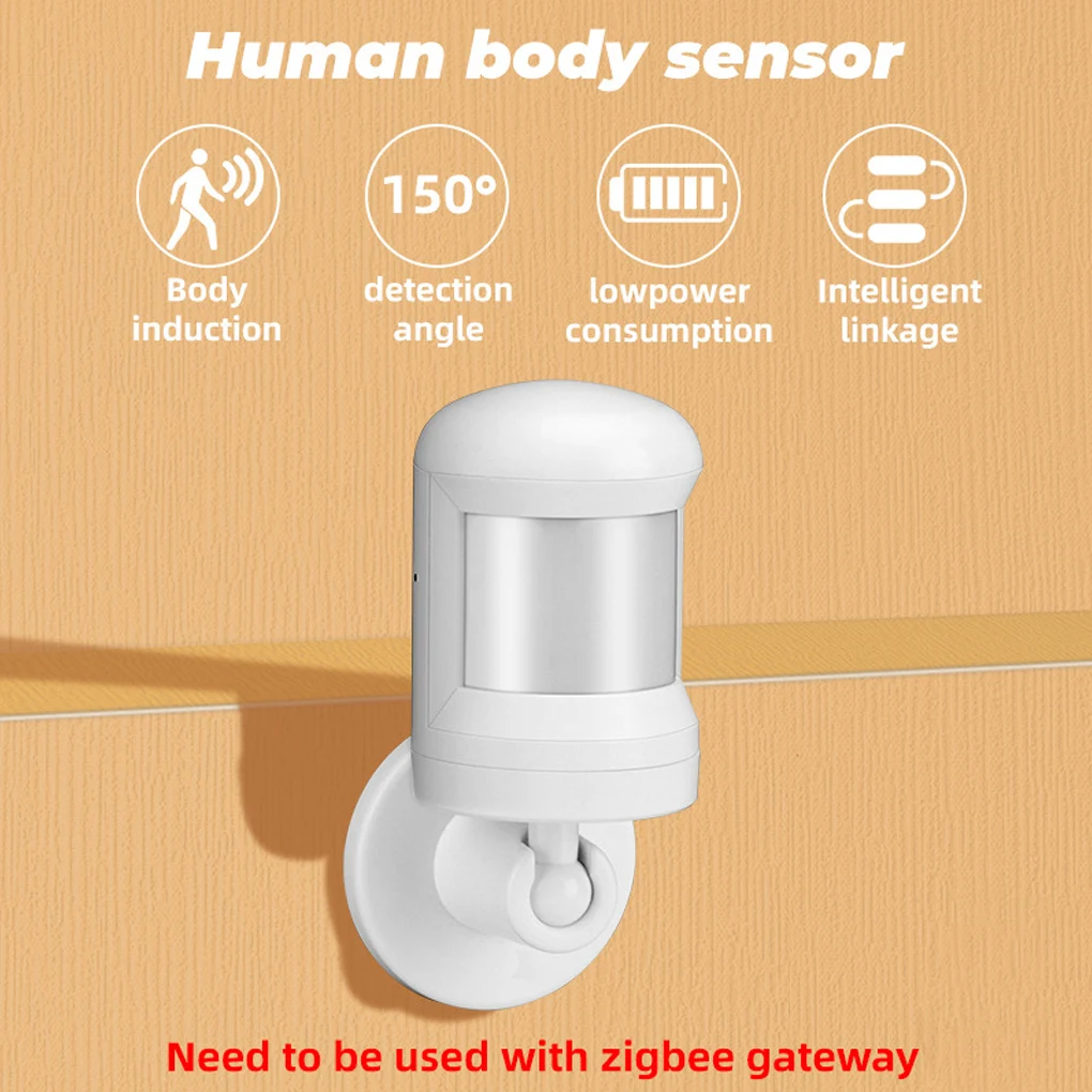 Интеллектуальный датчик движения человеческого тела ZigBee Tuya используется для охранной домашней сигнализации, PIR-детектор, беспроводной мин...
Интеллектуальный датчик движения человеческого тела ZigBee Tuya используется для охранной домашней сигнализации, PIR-детектор, беспроводной мин...