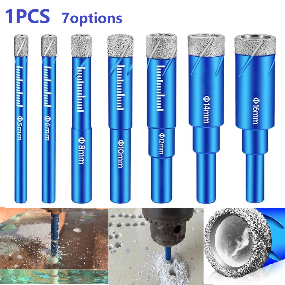 1pcs 6/8/10/12/14/16mm Round Shank Diamond Coated Core Drill For Drilling Glass Marble Granite Concrete Power Tools
1pcs 6/8/10/12/14/16mm Round Shank Diamond Coated Core Drill For Drilling Glass Marble Granite Concrete Power Tools