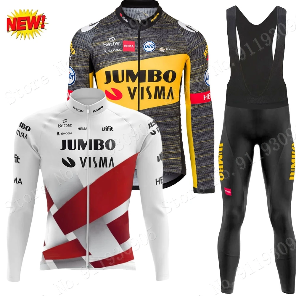 Новинка! Комплект одежды Jumbo Visma Team 2022 года из Джерси для велоспорта на зиму, мужской костюм с длинным рукавом, брюки для горного велосипеда и ...
Новинка! Комплект одежды Jumbo Visma Team 2022 года из Джерси для велоспорта на зиму, мужской костюм с длинным рукавом, брюки для горного велосипеда и ...