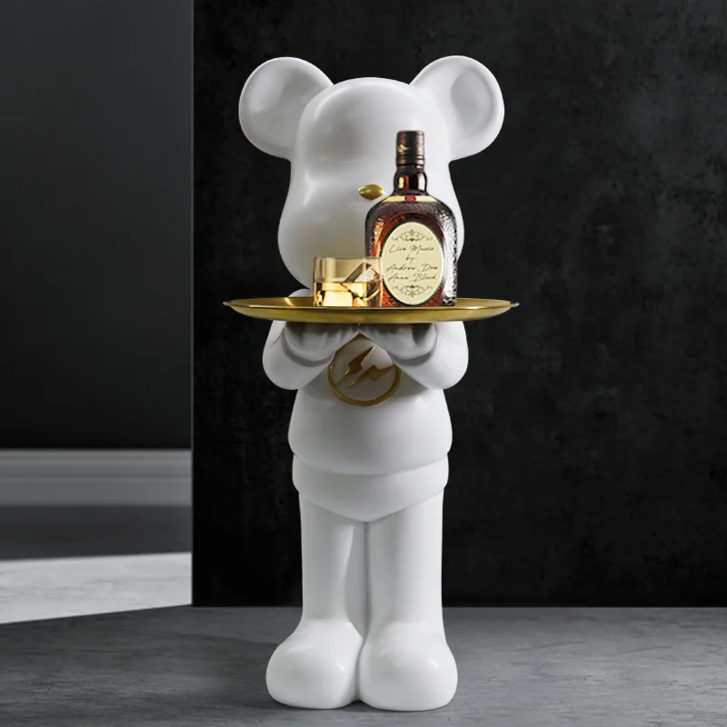 Home Decor Bear Statue Large Living Room Ornament Sofa TV Sculpture Cabinet Floor Decoration Tray Storage Organization Accessory
Home Decor Bear Statue Large Living Room Ornament Sofa TV Sculpture Cabinet Floor Decoration Tray Storage Organization Accessory