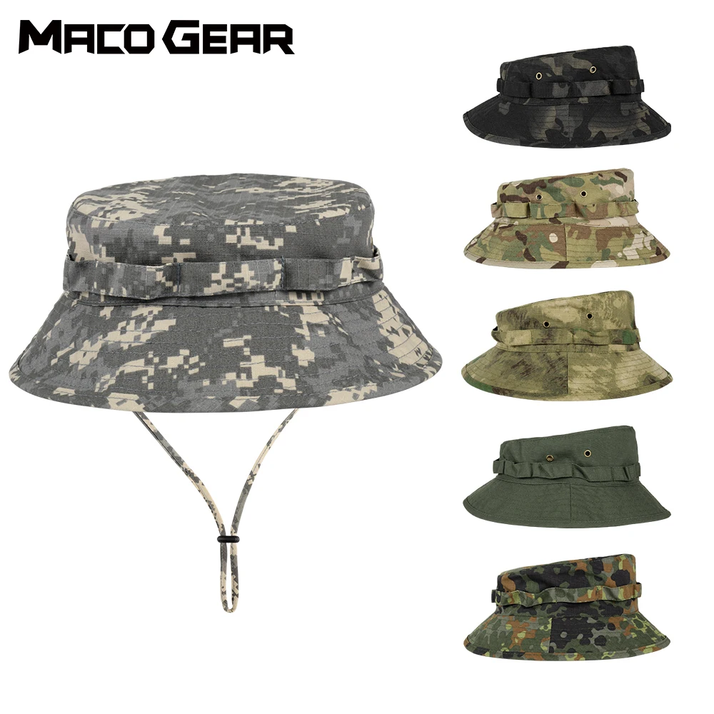 Tactical Bucket Hat Man Fishing Hiking Camouflage Sun Visors Fisherman Military Hat Sports Sun Protection Breathable Panama Cap 
Tactical Bucket Hat Man Fishing Hiking Camouflage Sun Visors Fisherman Military Hat Sports Sun Protection Breathable Panama Cap