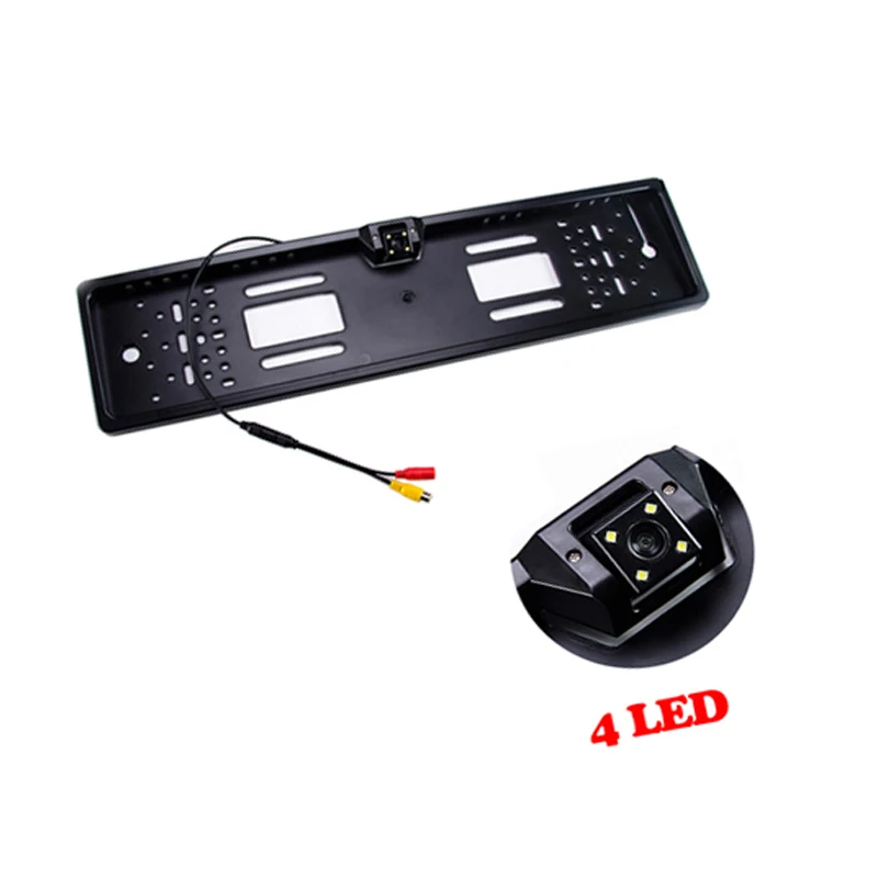 Car Rear View Camera European License Plate Frame Waterproof Night Vision Automatic Reversing Camera 4 LED Lights
Car Rear View Camera European License Plate Frame Waterproof Night Vision Automatic Reversing Camera 4 LED Lights