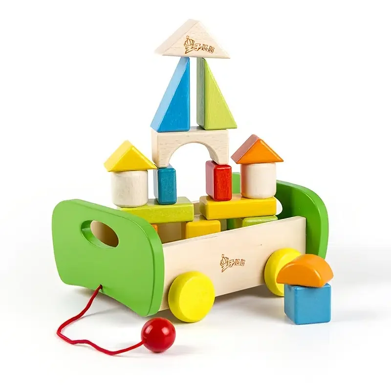 Creative Trailer Building Block Toys, Can Chew Big Particle Educational Toys, Gifts For Baby
Creative Trailer Building Block Toys, Can Chew Big Particle Educational Toys, Gifts For Baby