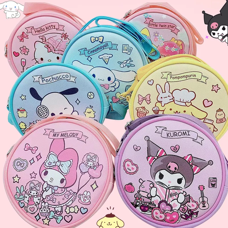 Sanrio Hello Kitty Coin Purse Kuromi Cinnamoroll Pochacco Anime Card Holder Storage Shoulder Messenger Bags Cartoon Cute Wallet
Sanrio Hello Kitty Coin Purse Kuromi Cinnamoroll Pochacco Anime Card Holder Storage Shoulder Messenger Bags Cartoon Cute Wallet