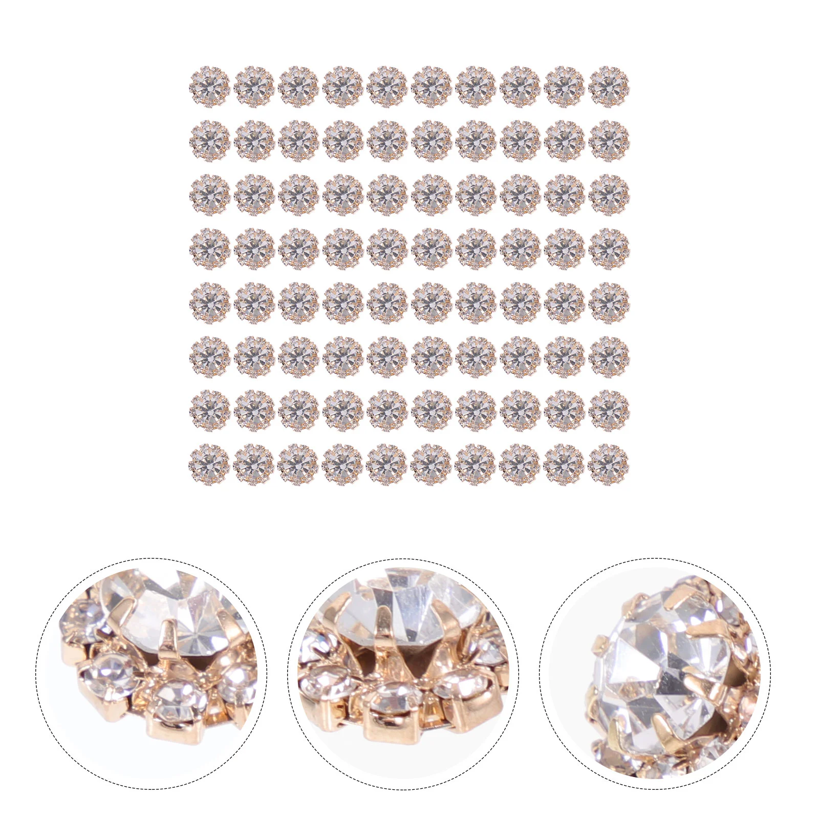 100 Pcs Diamond Faceplate Buckle Rhinestone Charms Flowers Decoration Rhinestones Craft Buttons Alloy Metal Clothes Accessories
100 Pcs Diamond Faceplate Buckle Rhinestone Charms Flowers Decoration Rhinestones Craft Buttons Alloy Metal Clothes Accessories