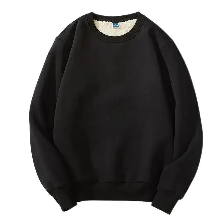 Pullover Autumn Thermal Fuzzy Underwear Fleece Mens Hoodless Winter Wool Liner Tops Sweater Sweatshirts 2022
Pullover Autumn Thermal Fuzzy Underwear Fleece Mens Hoodless Winter Wool Liner Tops Sweater Sweatshirts 2022
