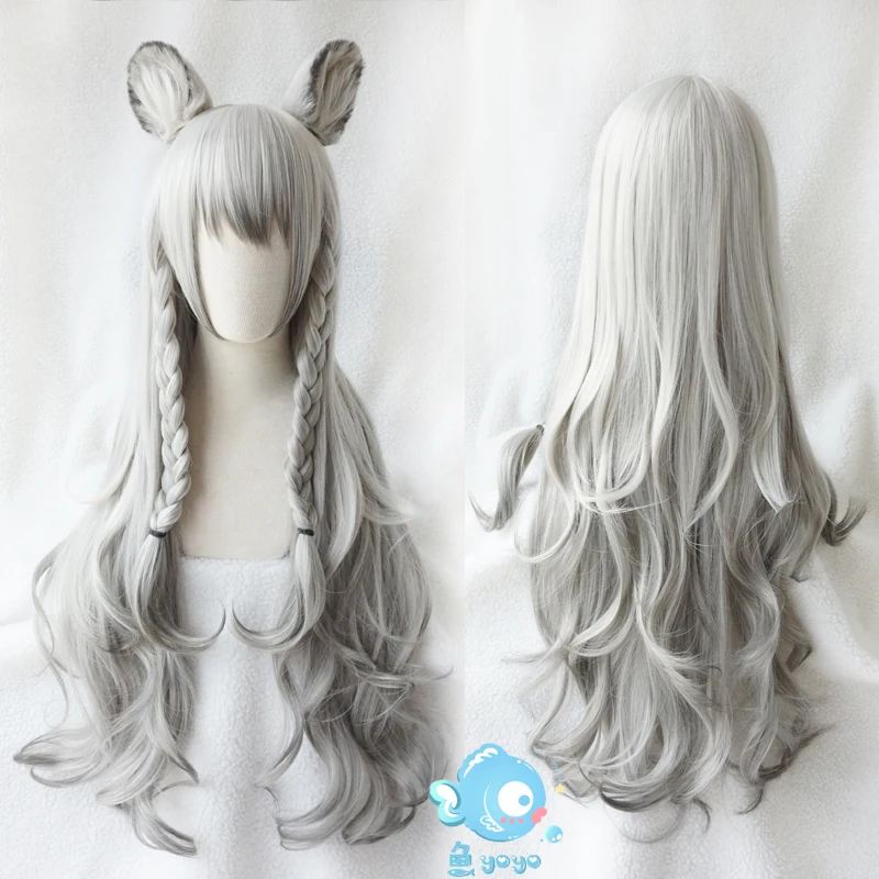 Arknights Pramanix Gray Gradient Long Wavy Braid Cosplay Heat Resistant Synthetic Hair Halloween Carnival Party + Free Wig Cap
Arknights Pramanix Gray Gradient Long Wavy Braid Cosplay Heat Resistant Synthetic Hair Halloween Carnival Party + Free Wig Cap