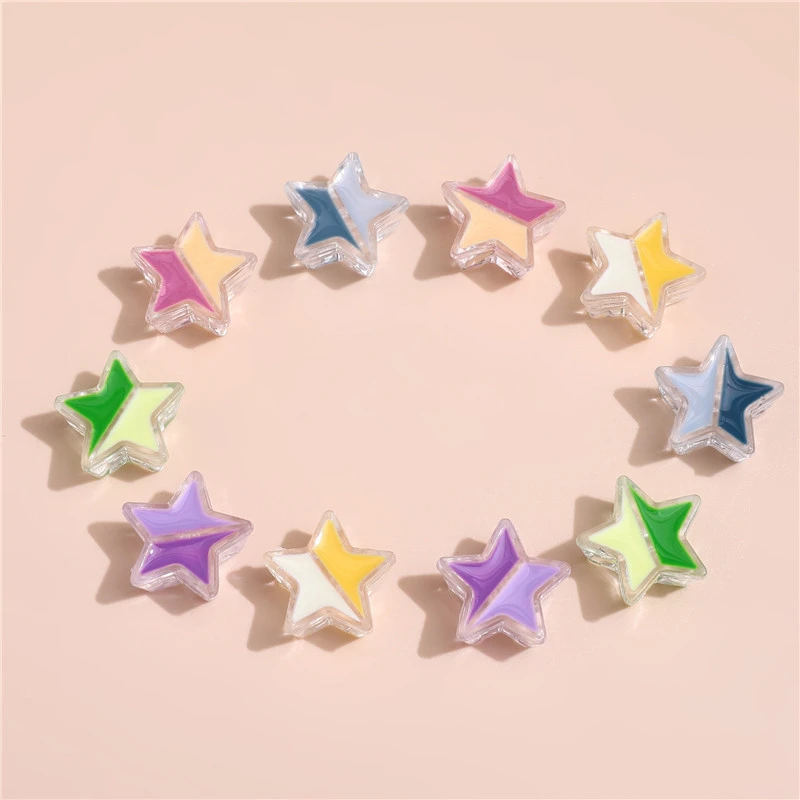 New style 50pcs/lot 20mm color drop oil cartoon stars shape acrylic straight hole beads diy jewelry earring/garment accessory
New style 50pcs/lot 20mm color drop oil cartoon stars shape acrylic straight hole beads diy jewelry earring/garment accessory