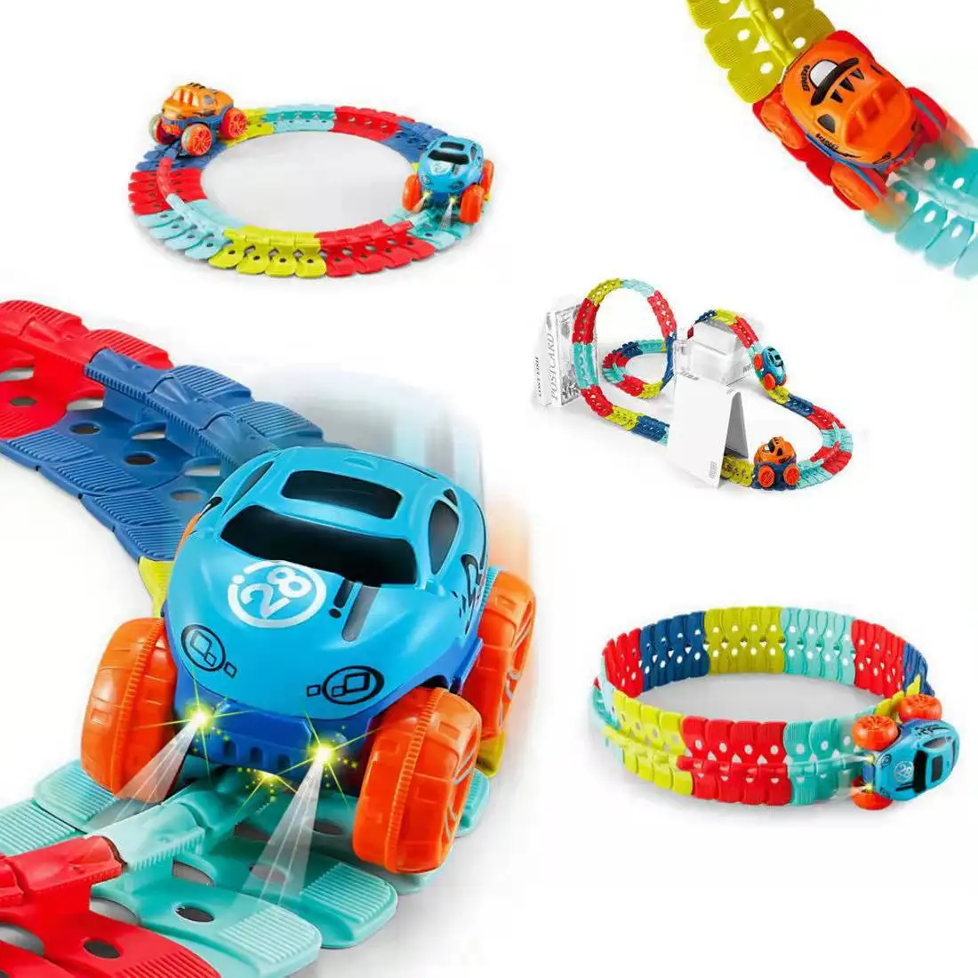 Racing Rail Car Gravity-free with LED Educational Toys Children Track Car Adventure Brain Game Mechanical Interactive Train Toy
Racing Rail Car Gravity-free with LED Educational Toys Children Track Car Adventure Brain Game Mechanical Interactive Train Toy