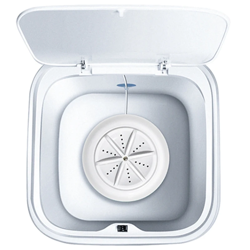 Ultrasonic Turbo 10L Automatic Electric Roller Mini Washing Machine Portable Quick Clean Washing Tool(Macaron White)
Ultrasonic Turbo 10L Automatic Electric Roller Mini Washing Machine Portable Quick Clean Washing Tool(Macaron White)