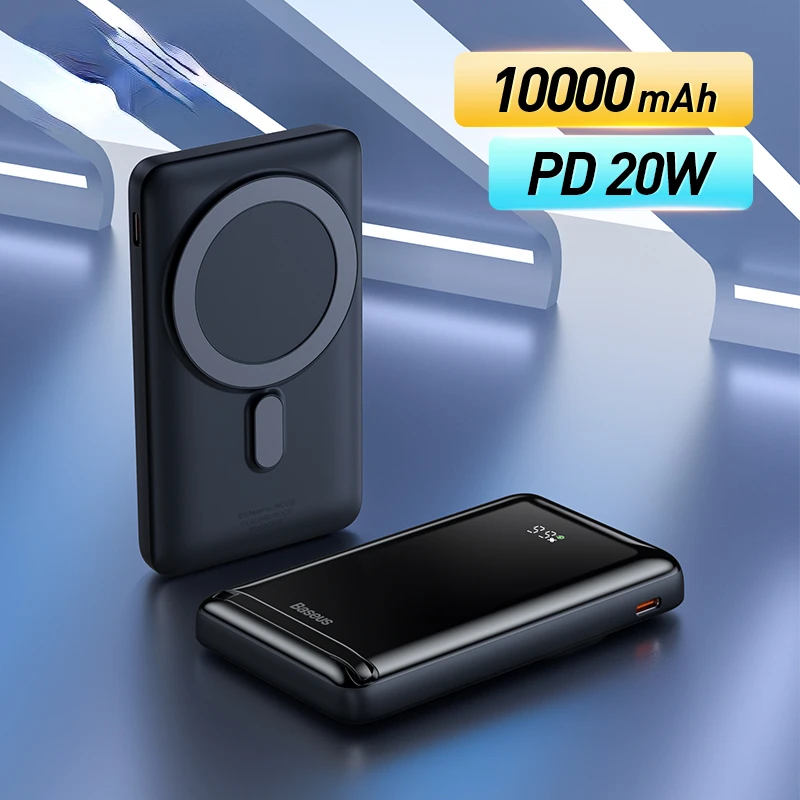 20W Wireless Charger Power Bank 10000mAh Wireless Charging External Battery For iPhone 13 12 Pro Max
20W Wireless Charger Power Bank 10000mAh Wireless Charging External Battery For iPhone 13 12 Pro Max