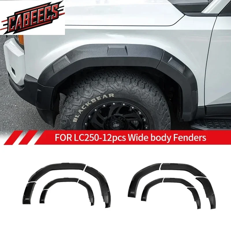 Для Toyota Land Cruiser Prado 250 LC250 2024, широкие крылья кузова, автомобильные широкофункциональные колесные арки, расширитель крыла, арка, модификация бровей
Для Toyota Land Cruiser Prado 250 LC250 2024, широкие крылья кузова, автомобильные широкофункциональные колесные арки, расширитель крыла, арка, модификация бровей