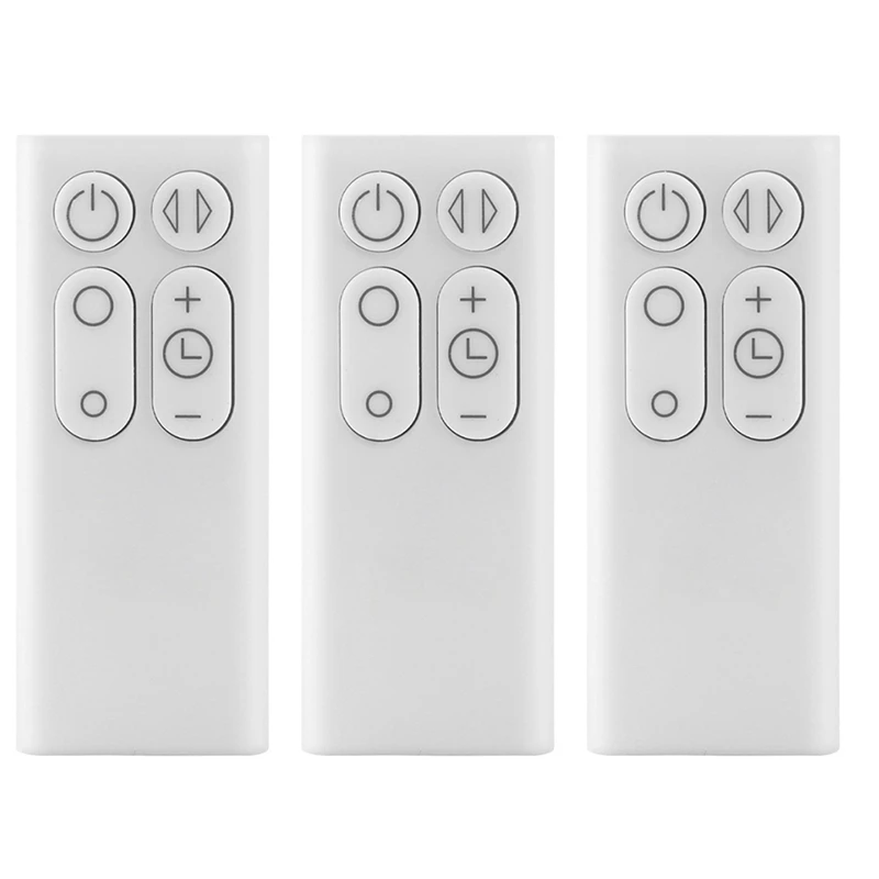3X Replacement Remote Control For Dyson AM06 AM07 AM08 Heating And Cooling Fan Humidifier Air Purifier Fan
3X Replacement Remote Control For Dyson AM06 AM07 AM08 Heating And Cooling Fan Humidifier Air Purifier Fan
