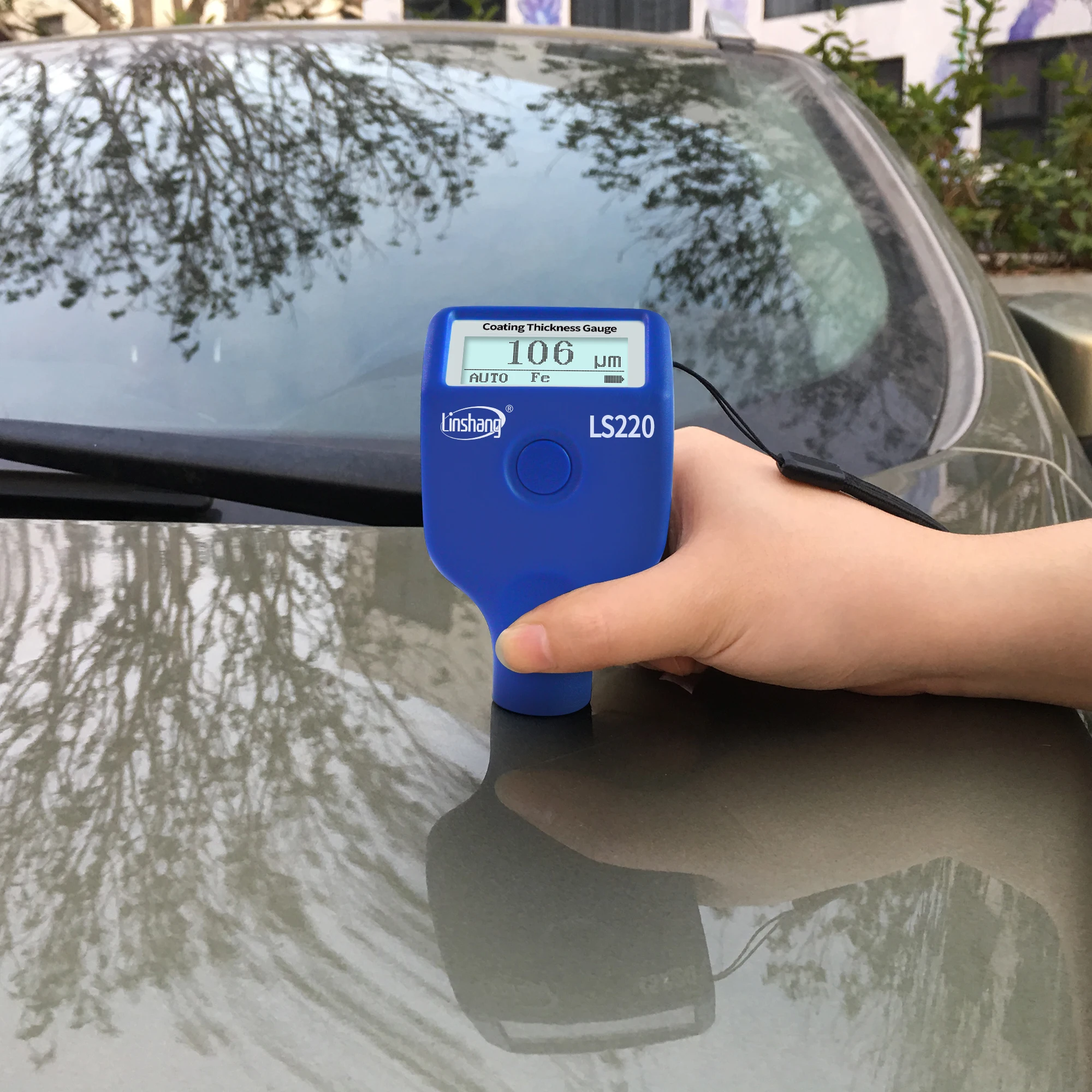 automotive paint film thickness gauge auto paint gauge digital paint coating thickness gauge for cars Linshang LS220
automotive paint film thickness gauge auto paint gauge digital paint coating thickness gauge for cars Linshang LS220
