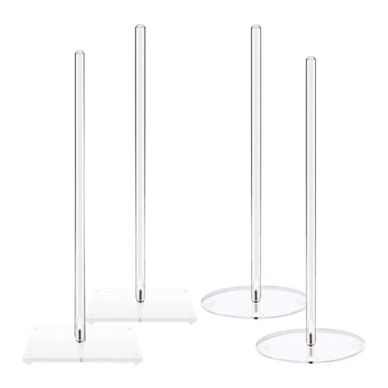 4PCS Clear Bagel Holder Acrylic Donut Stand For Party 12 Inch Tall Display Stand Round And Square Base For Dessert Table
4PCS Clear Bagel Holder Acrylic Donut Stand For Party 12 Inch Tall Display Stand Round And Square Base For Dessert Table