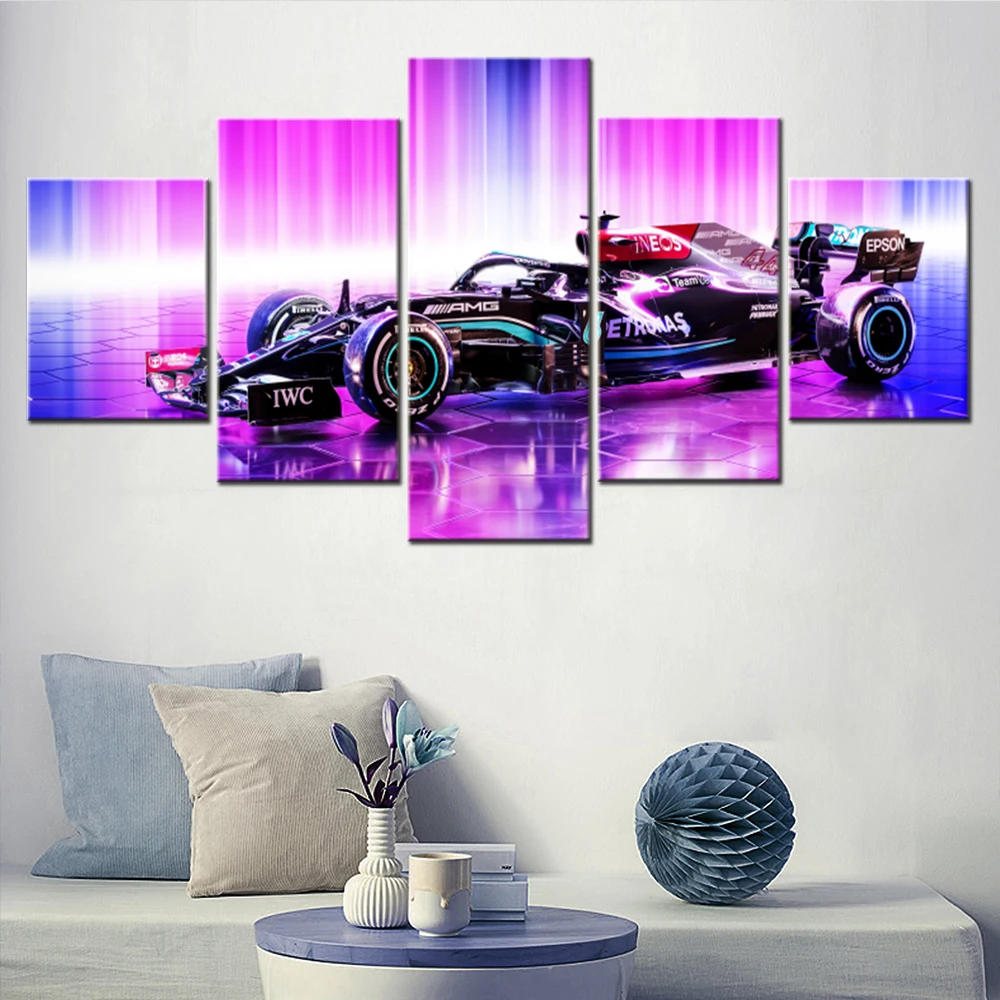 5 Pieces Canvas Art F1 Racing Car AMG W12 E Performance Poster Painting Living Room Picture Print Wallpaper Bedroom Home Decor
5 Pieces Canvas Art F1 Racing Car AMG W12 E Performance Poster Painting Living Room Picture Print Wallpaper Bedroom Home Decor