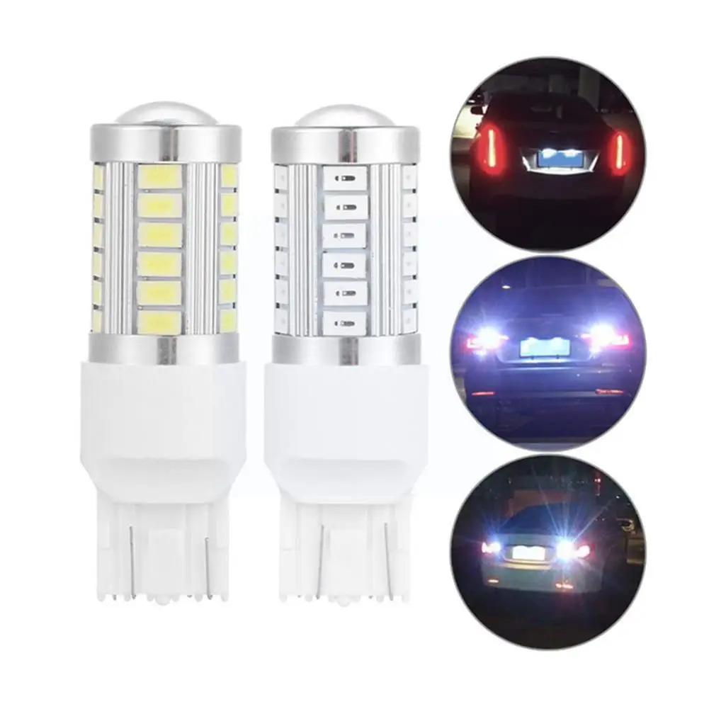 Автомобильные задние фонари заднего хода T20 W21/5W 7443 33SMD, белые светодиодные фонари, аксессуары 33SMD, противотуманные поворотные красные автомо...
Автомобильные задние фонари заднего хода T20 W21/5W 7443 33SMD, белые светодиодные фонари, аксессуары 33SMD, противотуманные поворотные красные автомо...