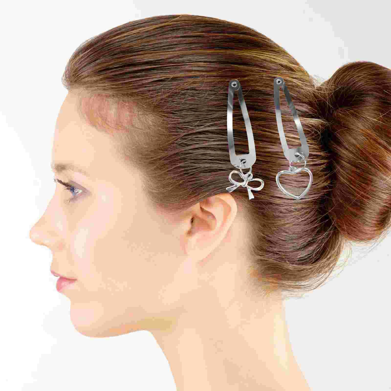 12pcs Metal Hair Clips Hair Pin Women Hair Barrettes Snap Hair Clips With Pendant
12pcs Metal Hair Clips Hair Pin Women Hair Barrettes Snap Hair Clips With Pendant