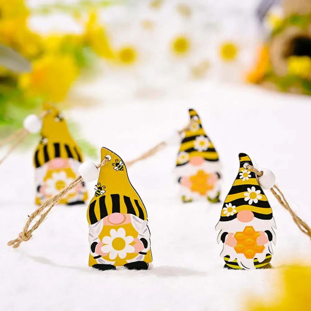Durable Eye-catching Bright Color Bees Day Hanging Pendant Ornament Crafts Burr-free Rudolph Dwarf Pendant Home Decor
Durable Eye-catching Bright Color Bees Day Hanging Pendant Ornament Crafts Burr-free Rudolph Dwarf Pendant Home Decor