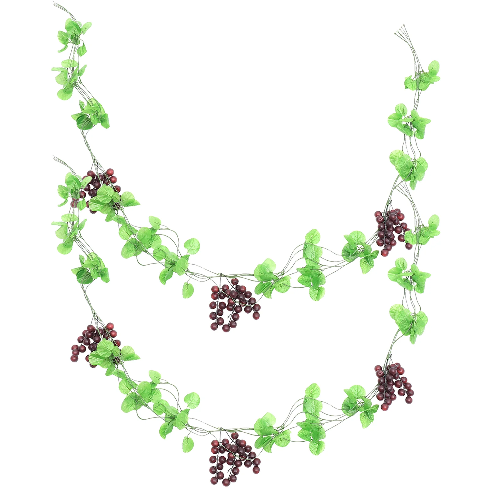 Grape Vines Artificial Fake Garland Vine Grapes Hanging Faux Decor Leaves Wall Decoration Lifelike Fruitwedding Bunches
Grape Vines Artificial Fake Garland Vine Grapes Hanging Faux Decor Leaves Wall Decoration Lifelike Fruitwedding Bunches