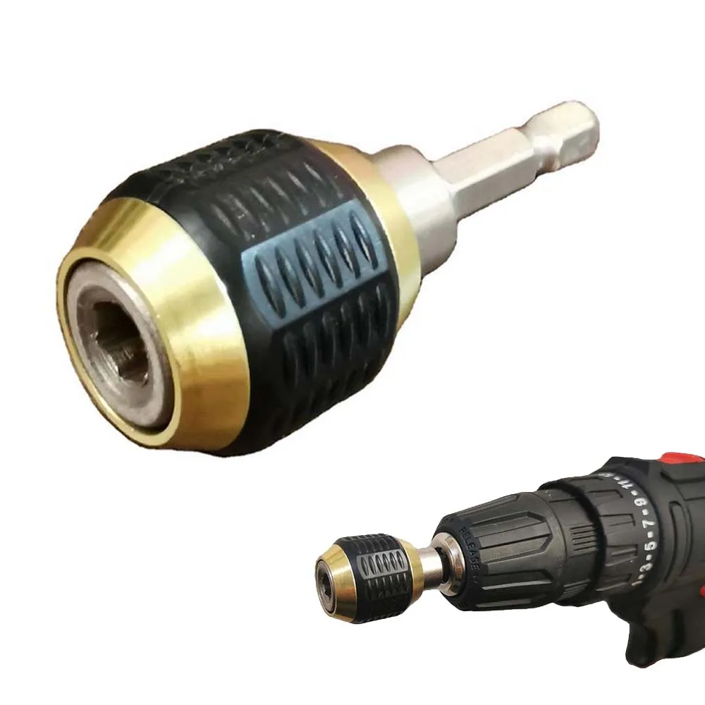 Quick Change Keyless Drill Bit Chuck Hex Shank Adapter Converter Tool Three-Jaw Chuck Electric Grinder Drill Chuck Accessories
Quick Change Keyless Drill Bit Chuck Hex Shank Adapter Converter Tool Three-Jaw Chuck Electric Grinder Drill Chuck Accessories