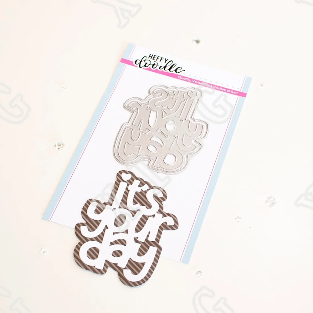 New it's Your Day jumbo Sentiment Metal Cutting Dies Scrapbook Decorate Embossing Craft Template Diy Greeting Card Handmade Mold
New it's Your Day jumbo Sentiment Metal Cutting Dies Scrapbook Decorate Embossing Craft Template Diy Greeting Card Handmade Mold