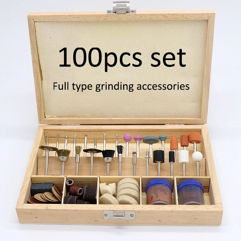 100 шт./набор, набор насадок для шлифовальной машинки
100 шт./набор, набор насадок для шлифовальной машинки